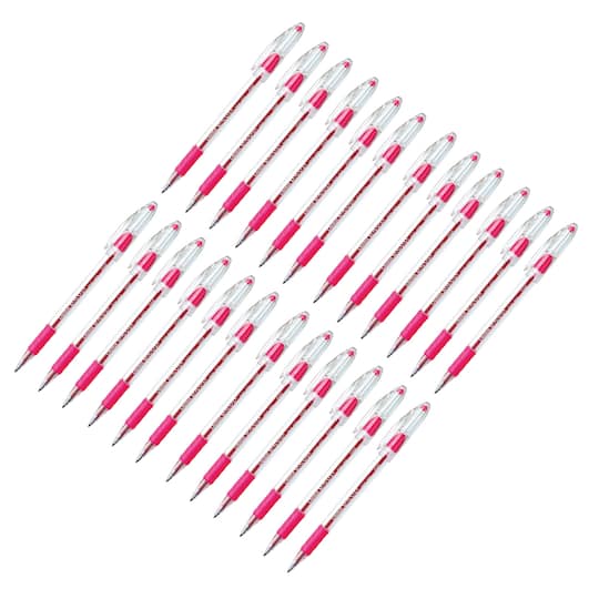 Pentel® R.S.V.P.® Fine Point Ballpoint 24 Pen Set in Pink | Michaels®